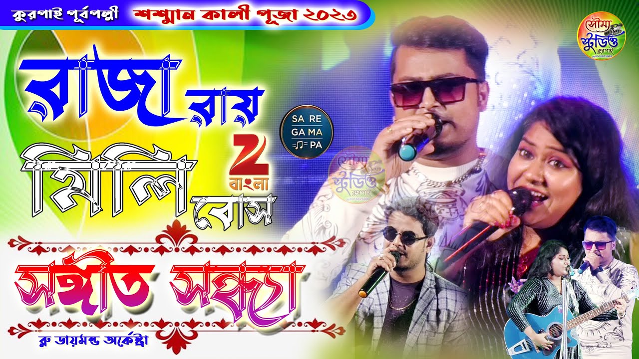 Raja Roy Milly Bose Night | Blue Dimond Orchestra | Raja Roy & Mili Bose Live