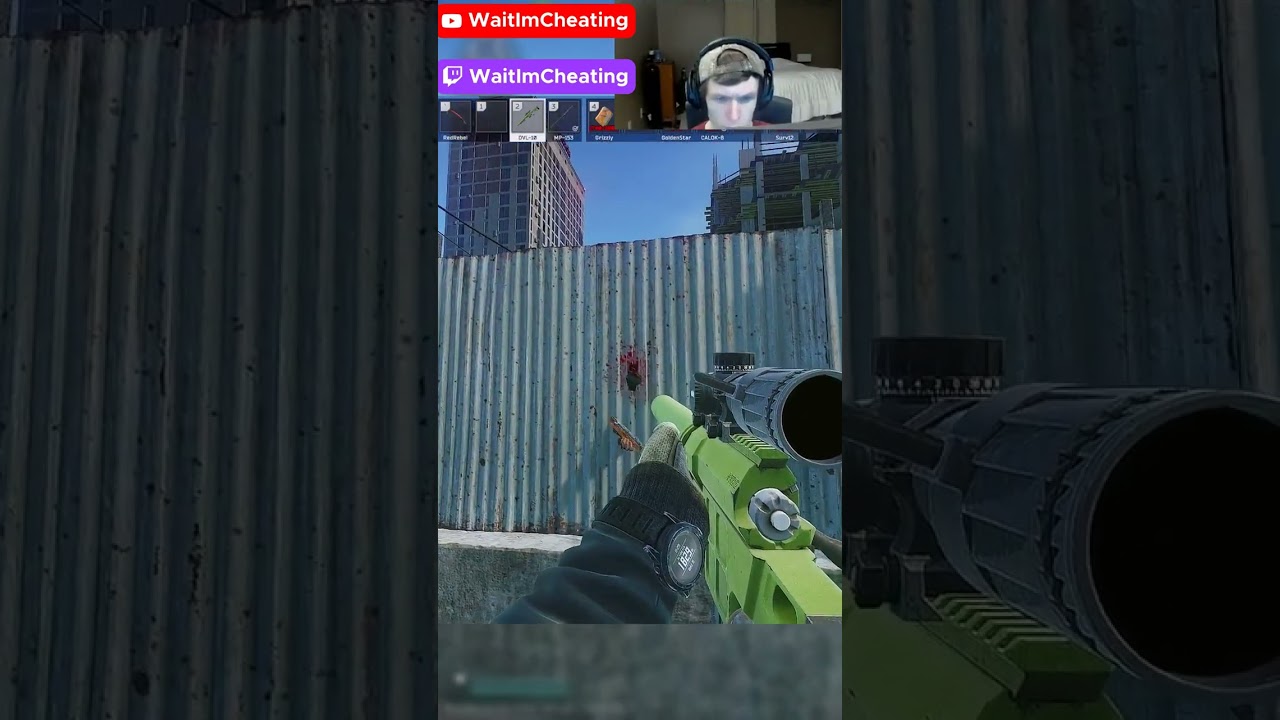 WUUUUUT #waitimcheating #eft #escapefromtarkov #tarkov #streamer #tarky #shorts