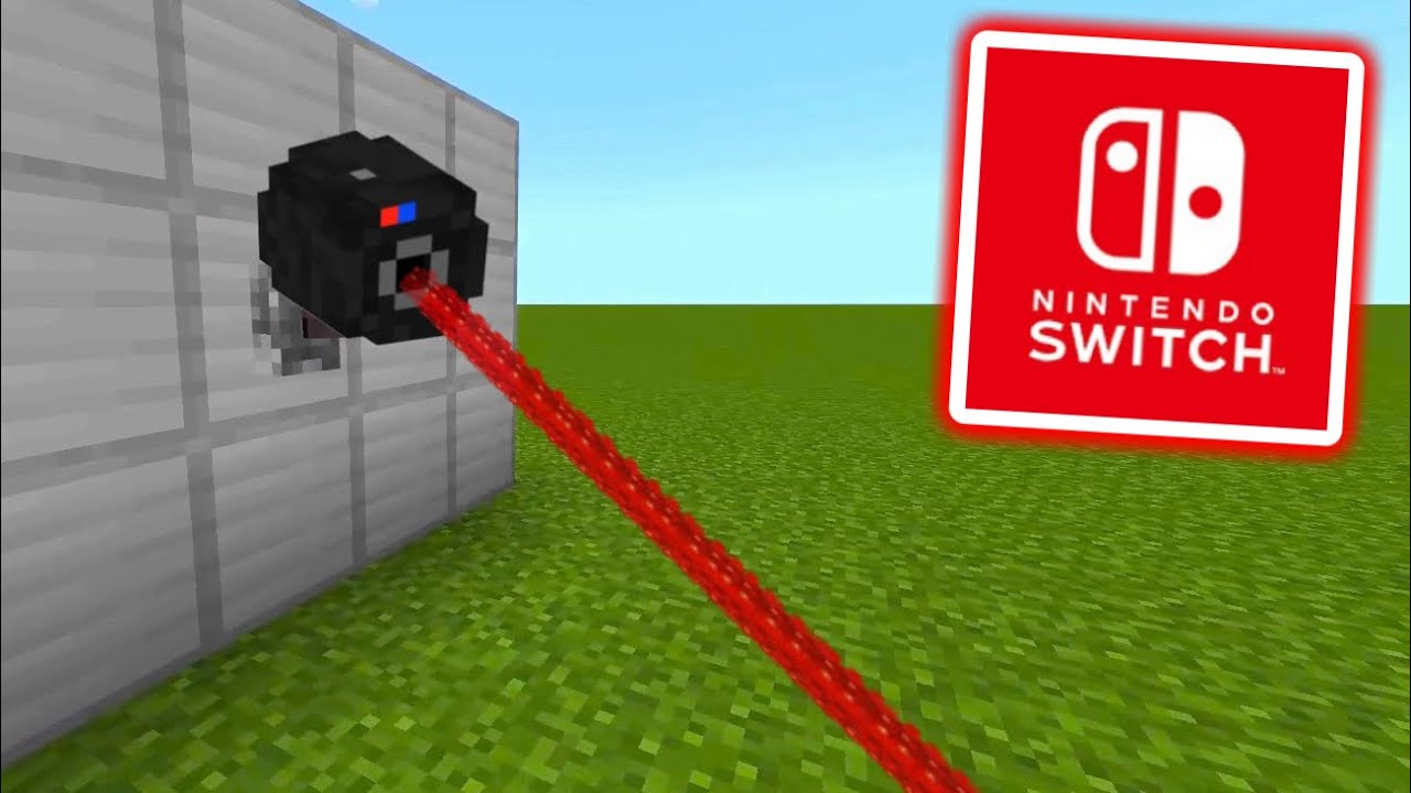 【超簡単】スイッチで監視カメラ‼️動く/攻撃/見れる⁉️最新&完全版‼︎【マイクラ統合版】※SwitchやPS4など対応