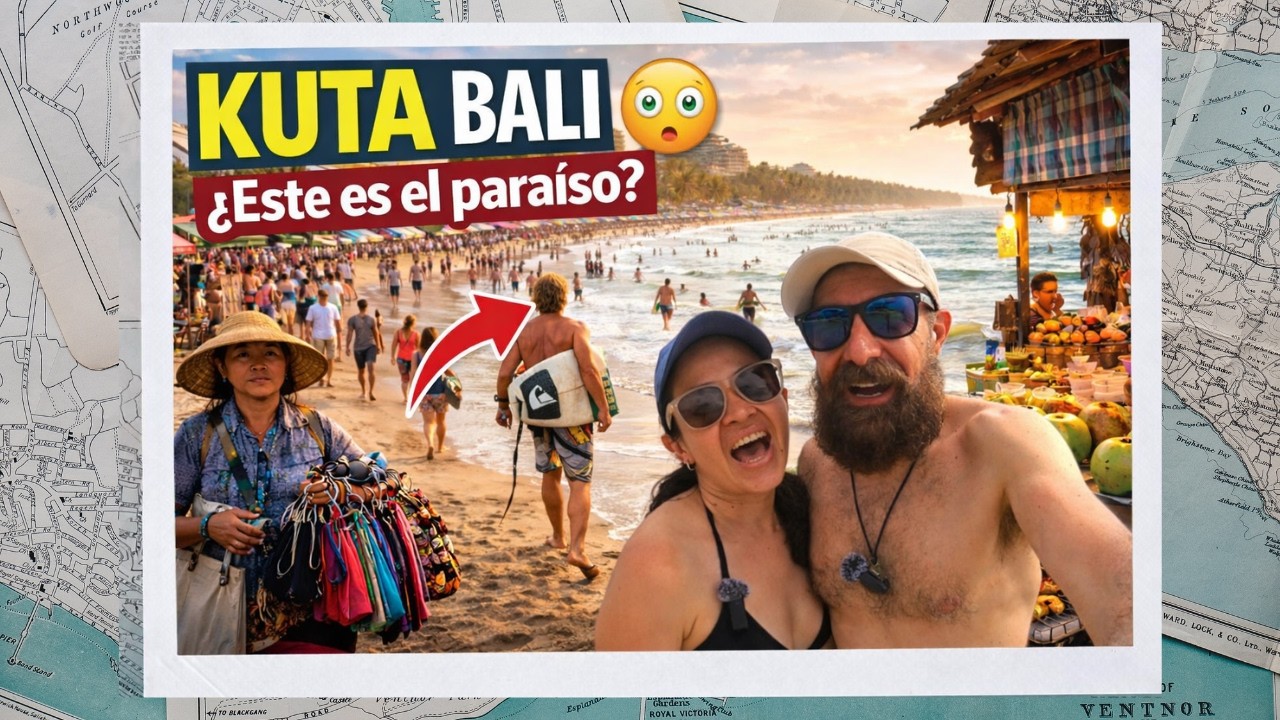 ⚠️😳 La verdad sobre Kuta, Bali (no es lo que imaginas)