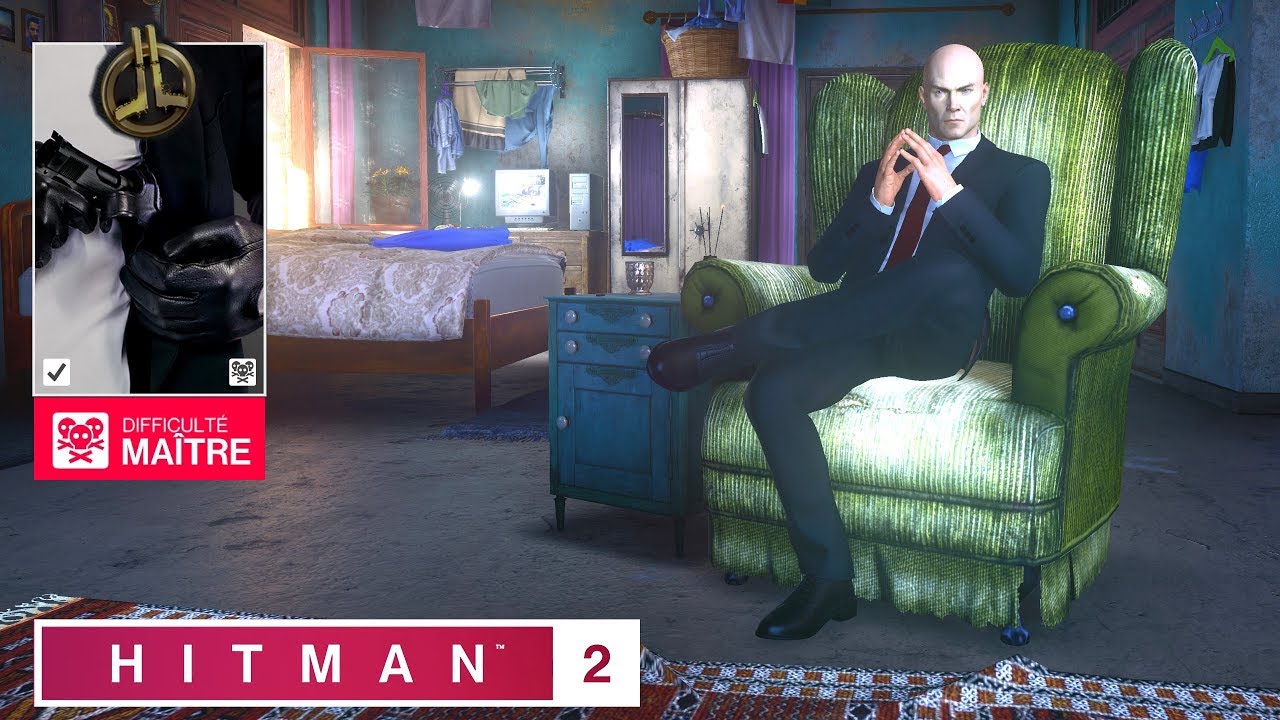 HITMAN 2:  Bombay / Chasse Au Fantôme: Assassin Silencieux En Costume Difficulté Maître