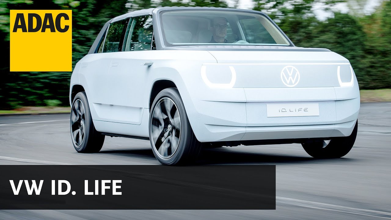 VW  ID. LIFE (2021): So f&auml;hrt sich der Vorbote des ID.2