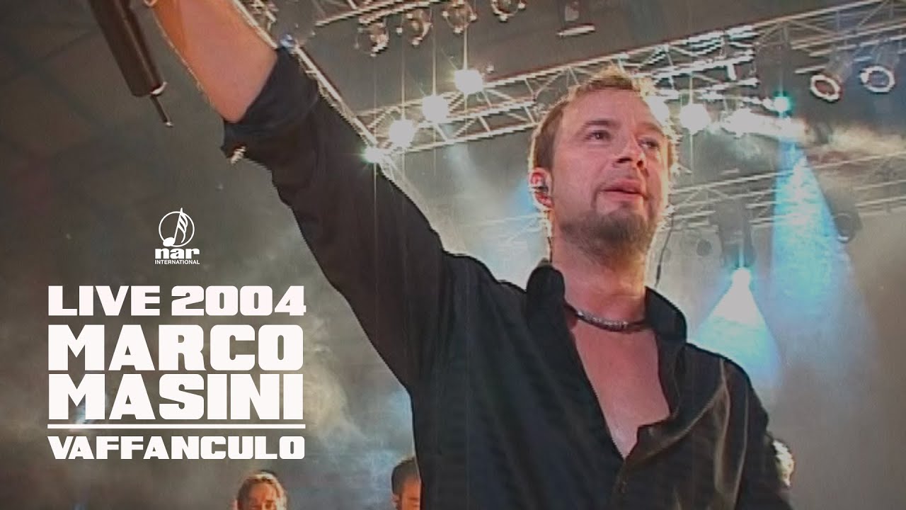 Marco Masini - Vaffanculo (Official video Live 2004)