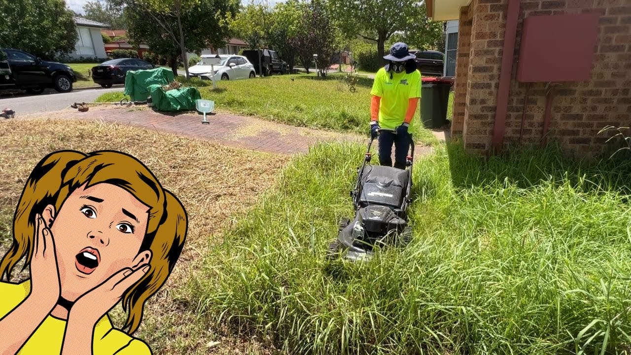 The backyard clean up here will be my biggest challenge EVER! #satisfying
