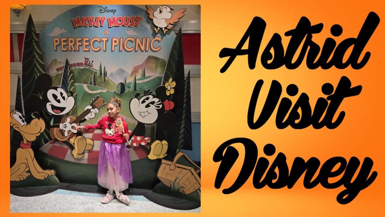 Astrid goes to Disneyland