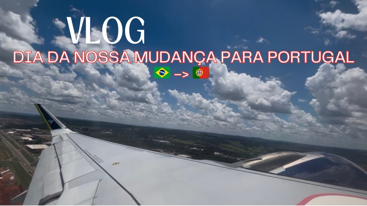 Vlog: Dia da nossa mudança para Portugal! 