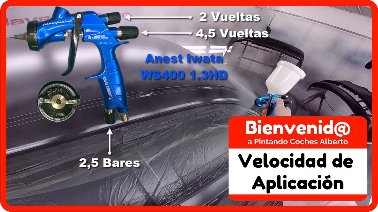 Velocidad de aplicación del barniz