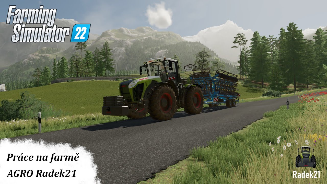 Práce na mé farmě AGRO Radek21 | Erlengrat | Farming Simulator 22