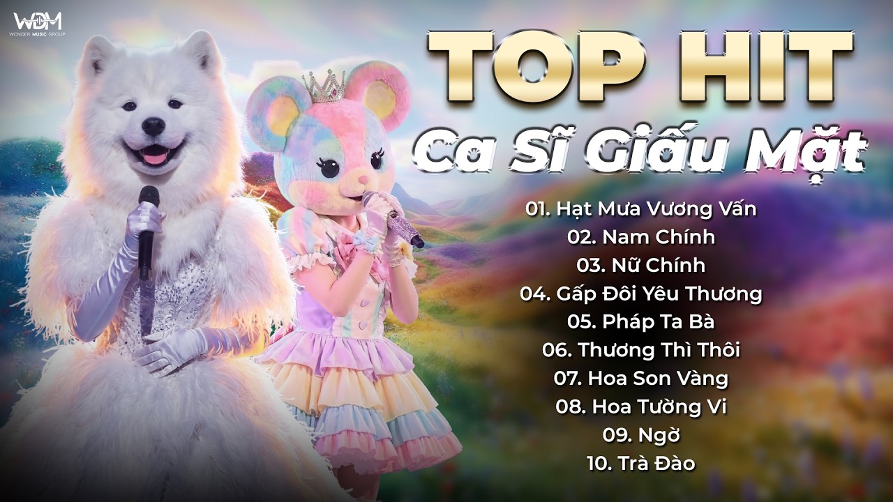 Tổng Hợp Top Hit Ca Sĩ Giấu Mặt Triệu View Hot TikTok - Hạt Mưa Vương Vấn, Nam Chính, Nữ Chính,..