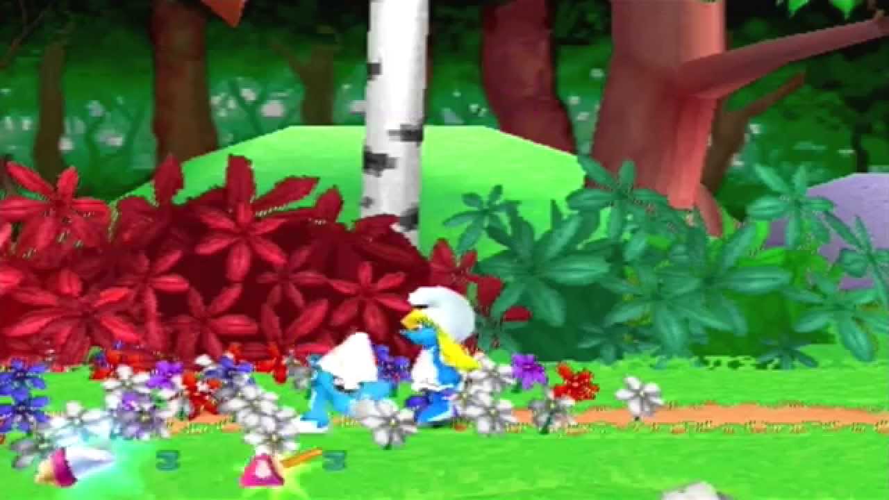 The Smurfs [PS1] - (It's a Piece of Cake - Playthrough) - Part 1: Introduction + Smurfette's Forest