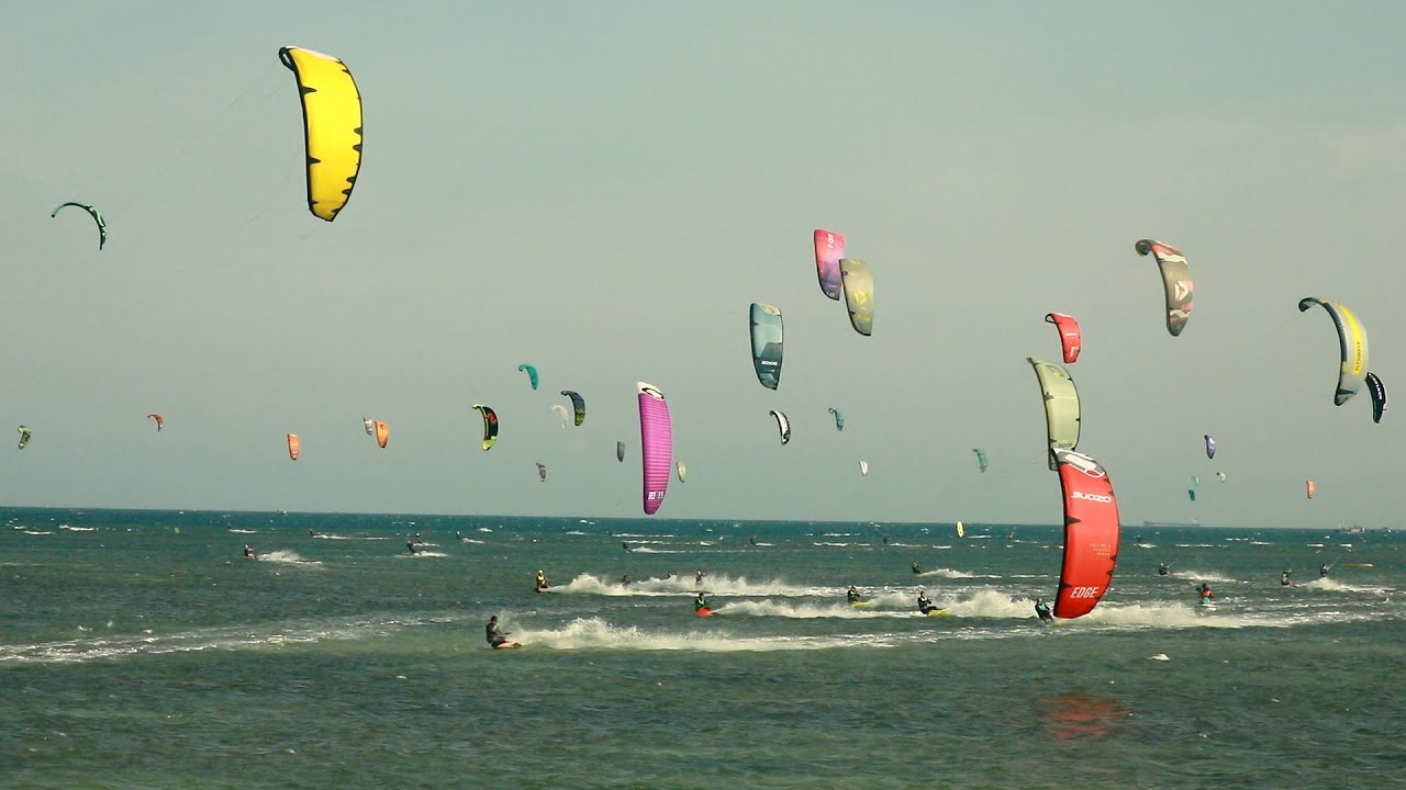 kiteboarding in vietnam phan rang,  December 2025,  January 2026