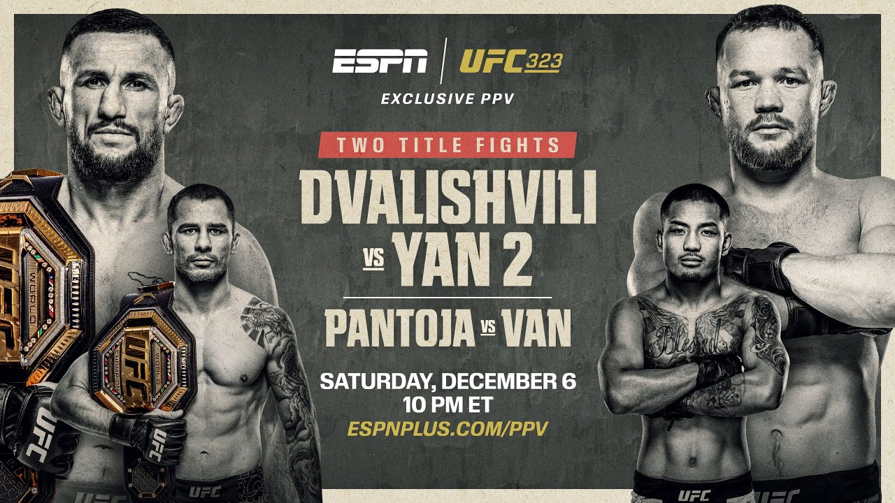 Face The Pain: UFC 323 Dvalishvili Vs Yan 2