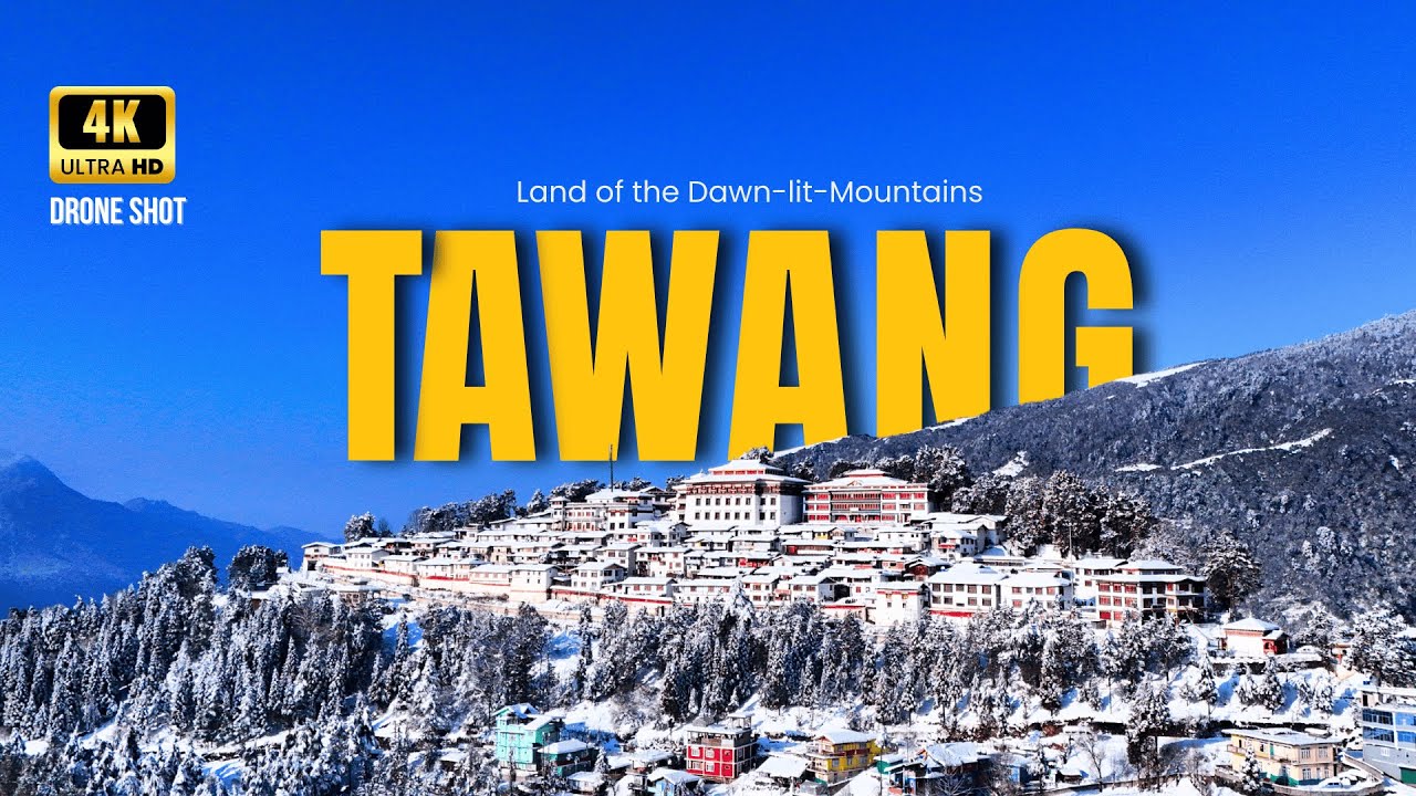 Winter Tawang Drone Shot - Beyond Imagination by Noshad Ahmed -Wild9sd