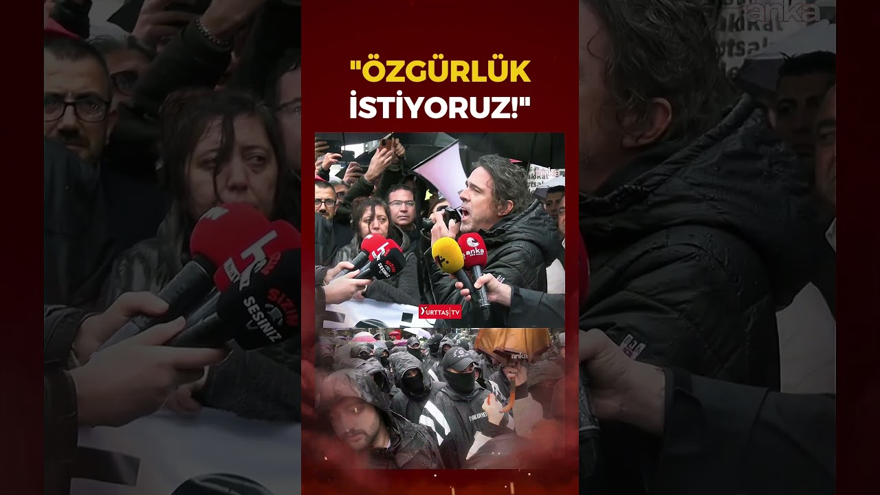 Gazeteci Timur Soykan: Adelet istiyoruz! &Ouml;zg&uuml;rl&uuml;k istiyoruz ve susmayacağız!