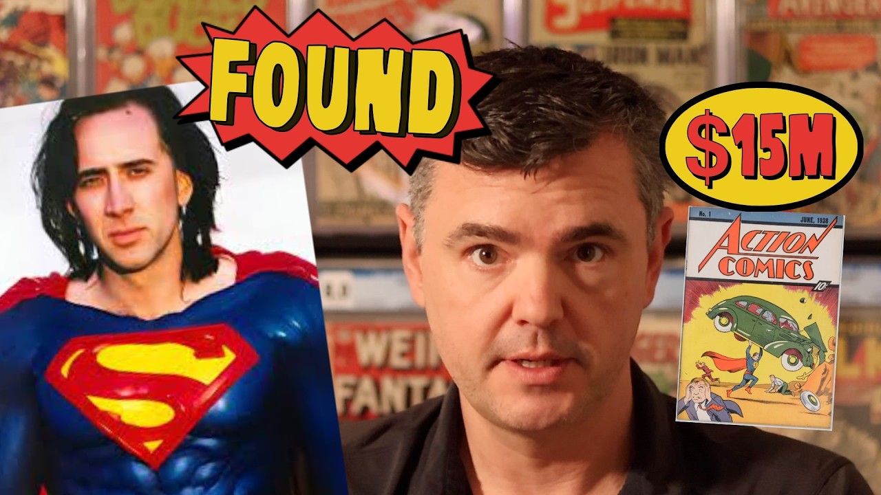 Nicolas Cage’s Stolen Superman Comic Just Set a Record