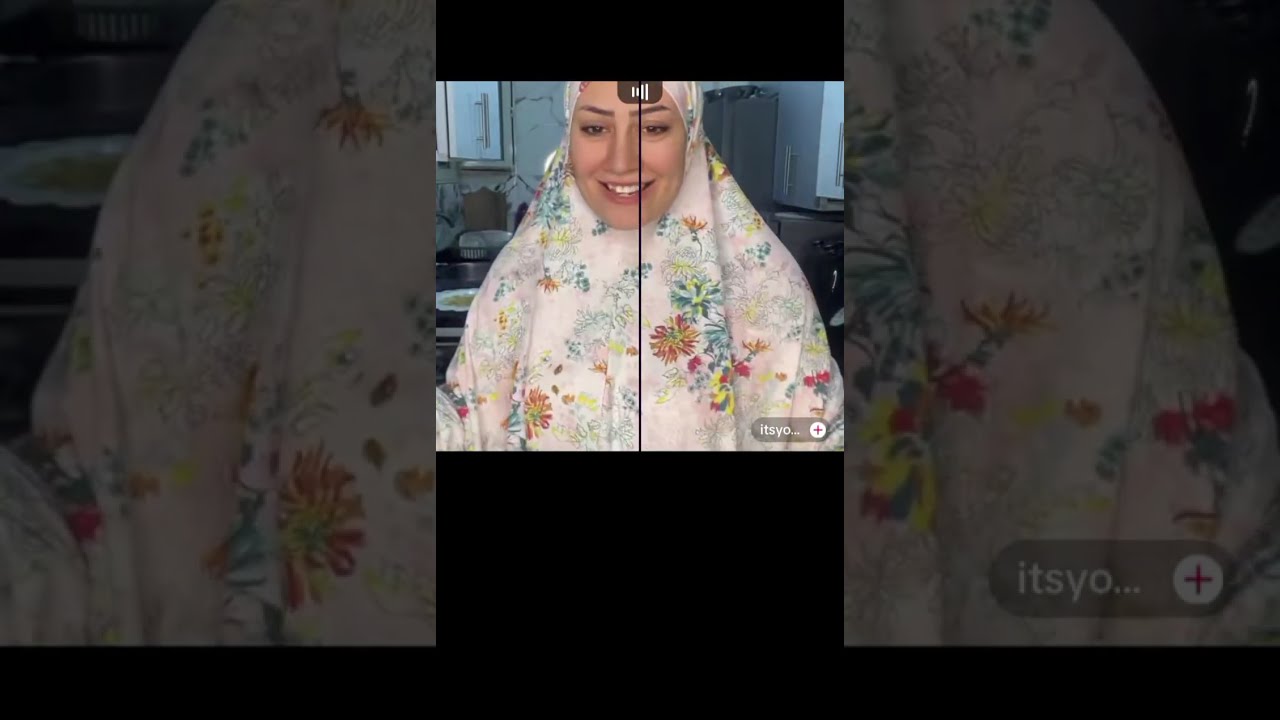 ام دونا بتعمل مكرونه بشاميل