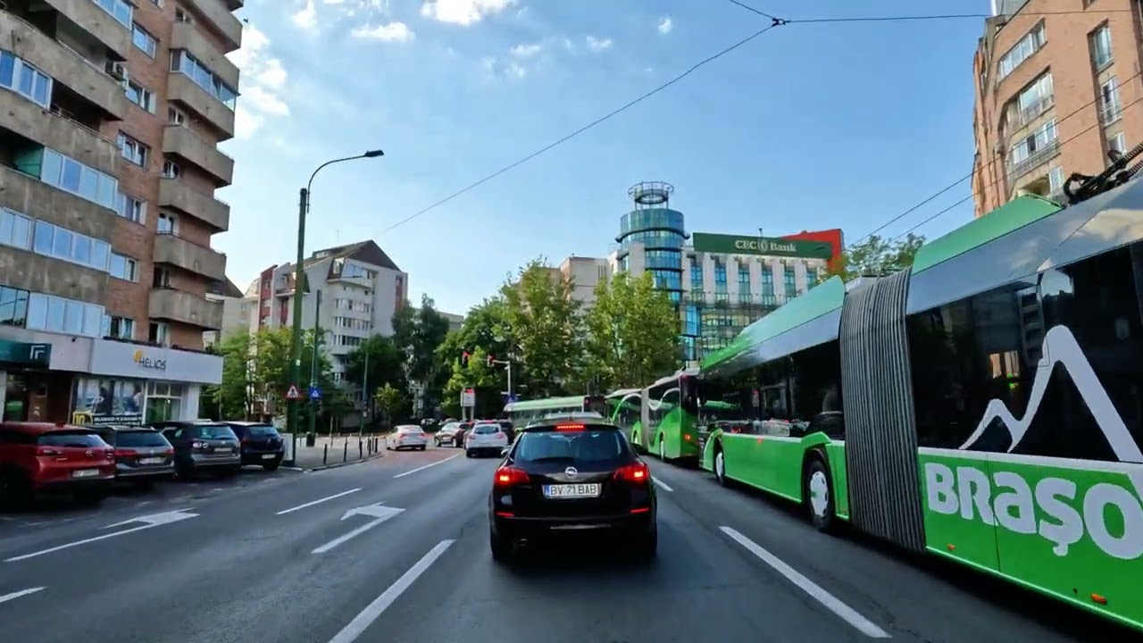 Cu mașina pe străzile din Brașov | 07.07.2024