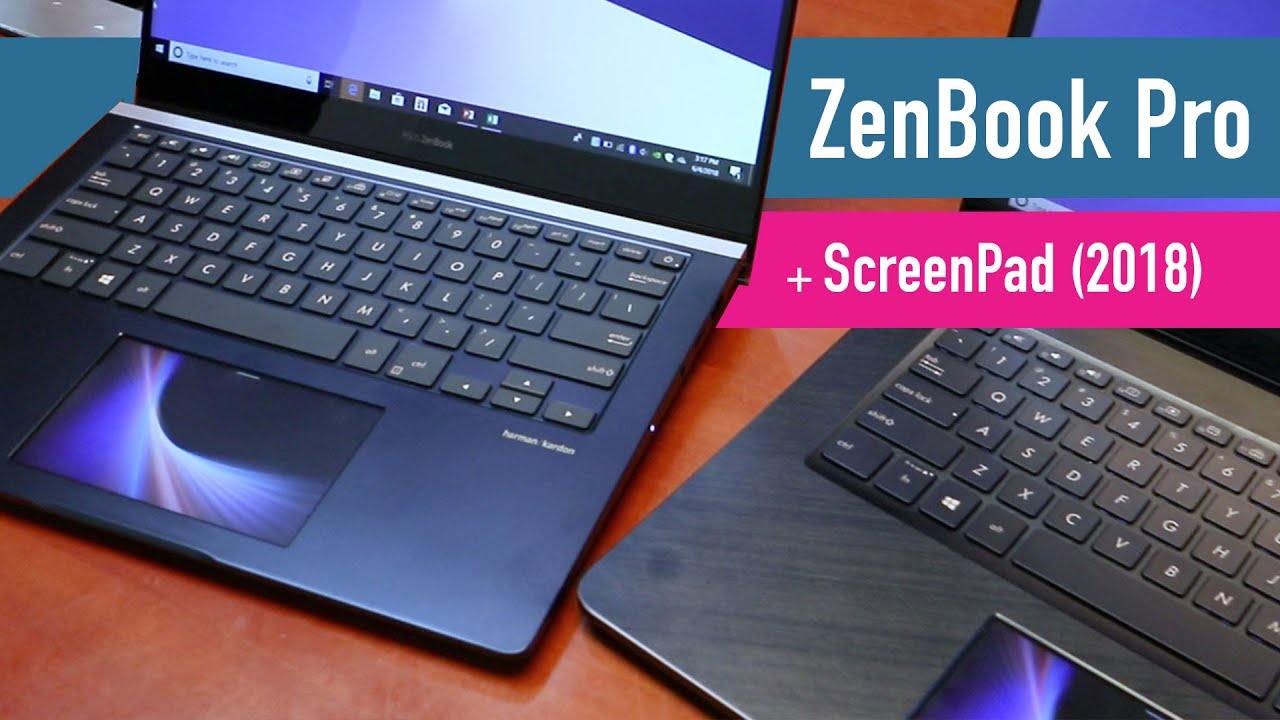 Asus ZenBook Pro (2018) with ScreenPad hands-on review