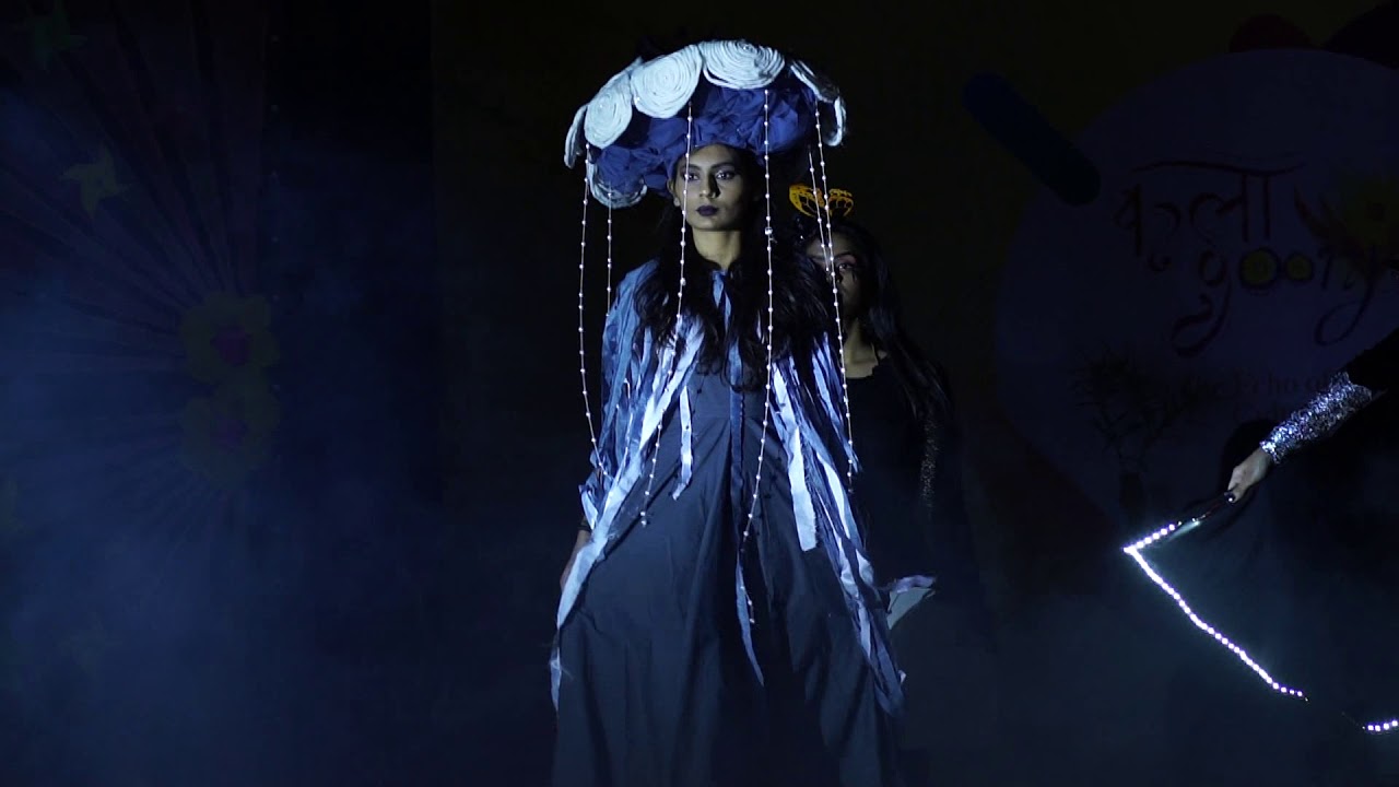 Fashion show theme nature and technology in Kalagoonj2k19