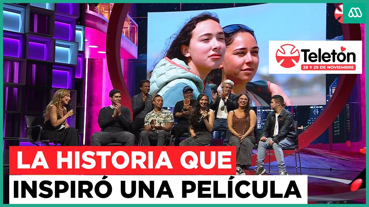 TELETÓN 2025 | Jóvenes con discapacidad se reúnen con famosos actores para filmar una película