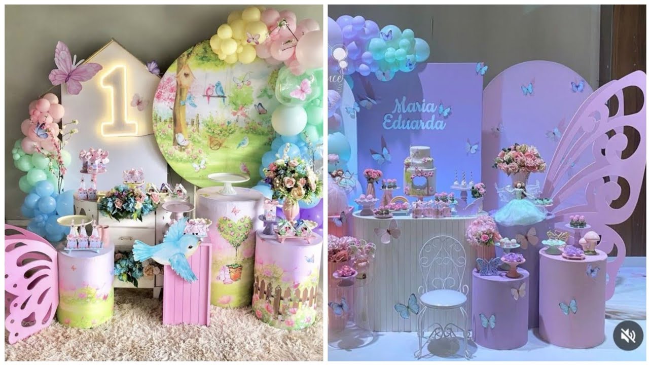 Latest Butterfly Birthday Decoration Ideas 2025 |Butterfly Birthday Decoration|Butterfly Theme Party