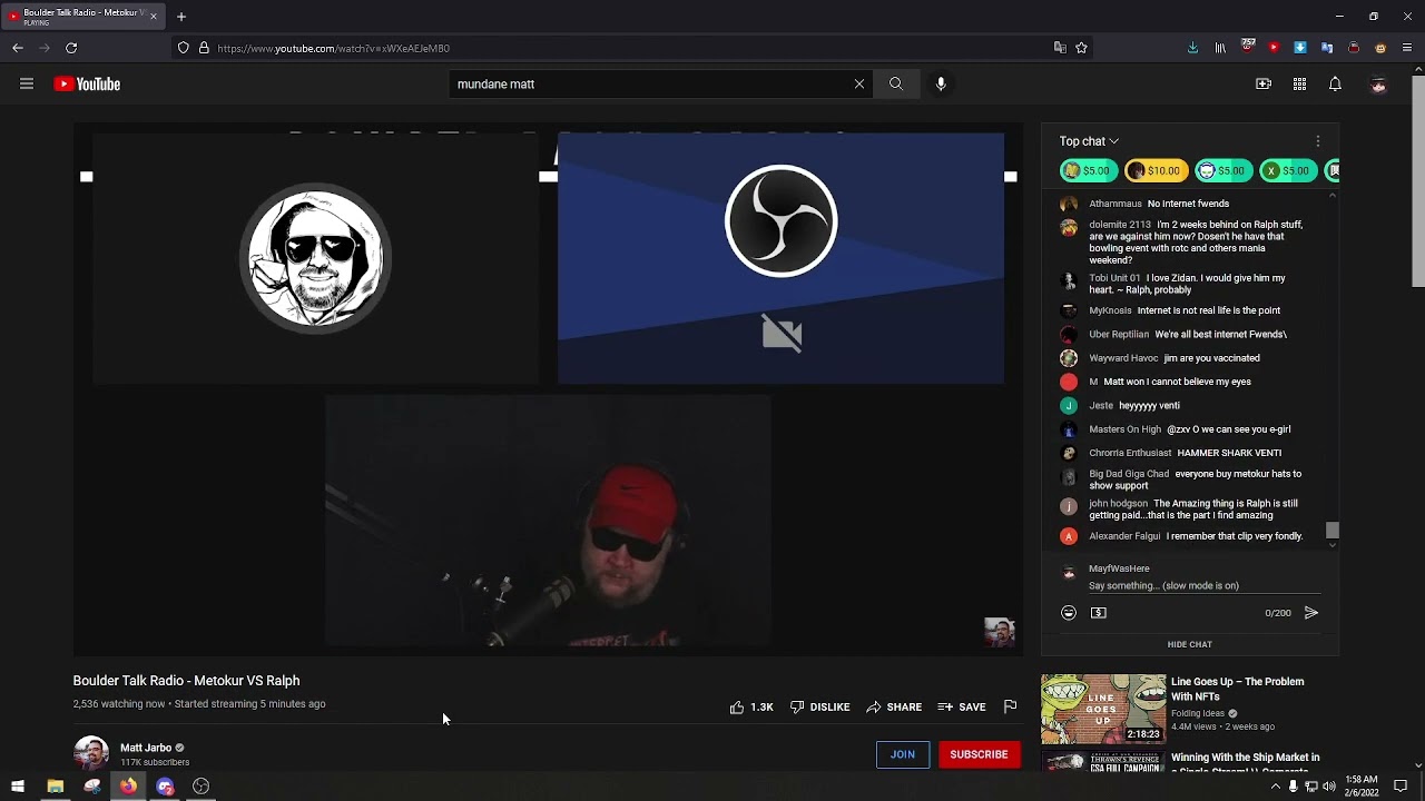 Ethan Ralph ragequits Mundane Matt's stream when asked to show his flag history