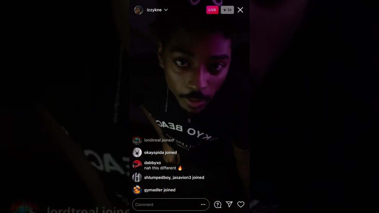 Izaya Tiji previews Cop My Style on Instagram Live [@dygitalasylum]
