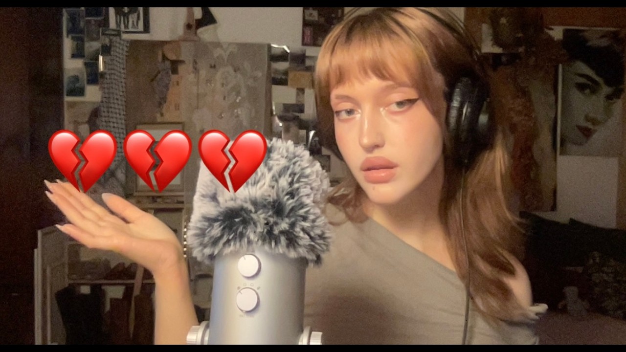 ASMR ITA💤 il primo malessere non si dimentica😪😪😪 whispering e mic brushing