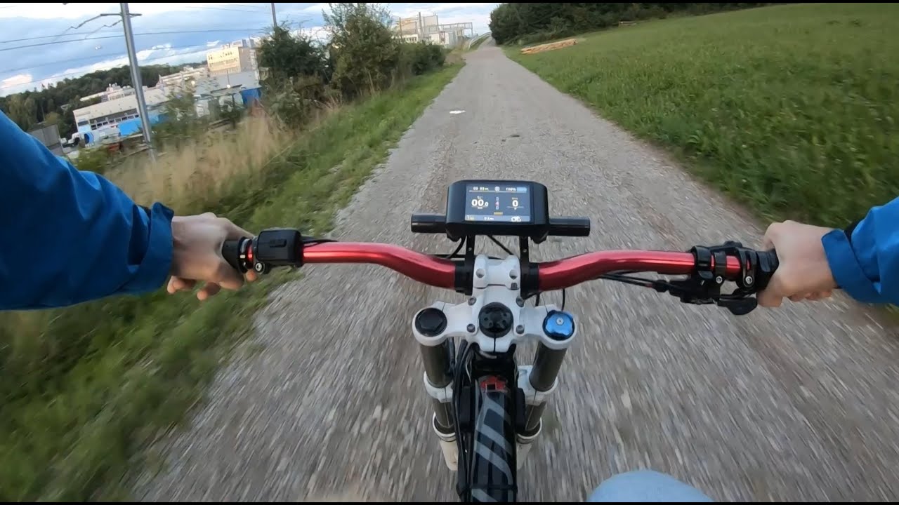 Test Ebike CYC X1 PRO GEN 2 + Bac2000 + 72V 20S3P 21700 samsung 40T