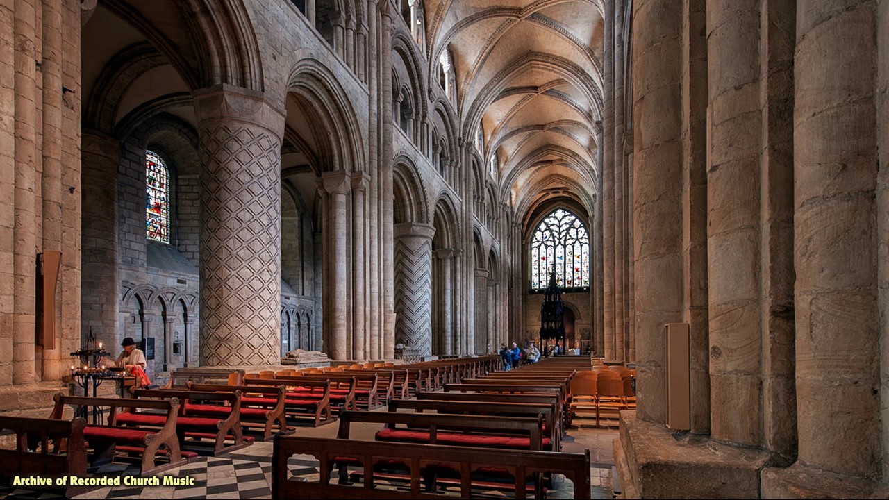 BBC Choral Evensong: Durham Cathedral 2002 (James Lancelot)