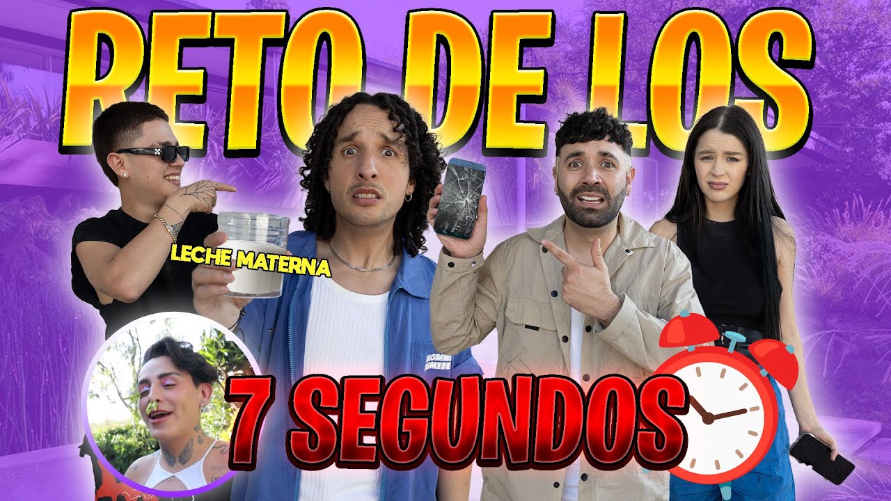 RETO DE LOS 7 SEGUNDOS 😱 ft LOS RULES y KUNNO | Carol Castro ❤️✨