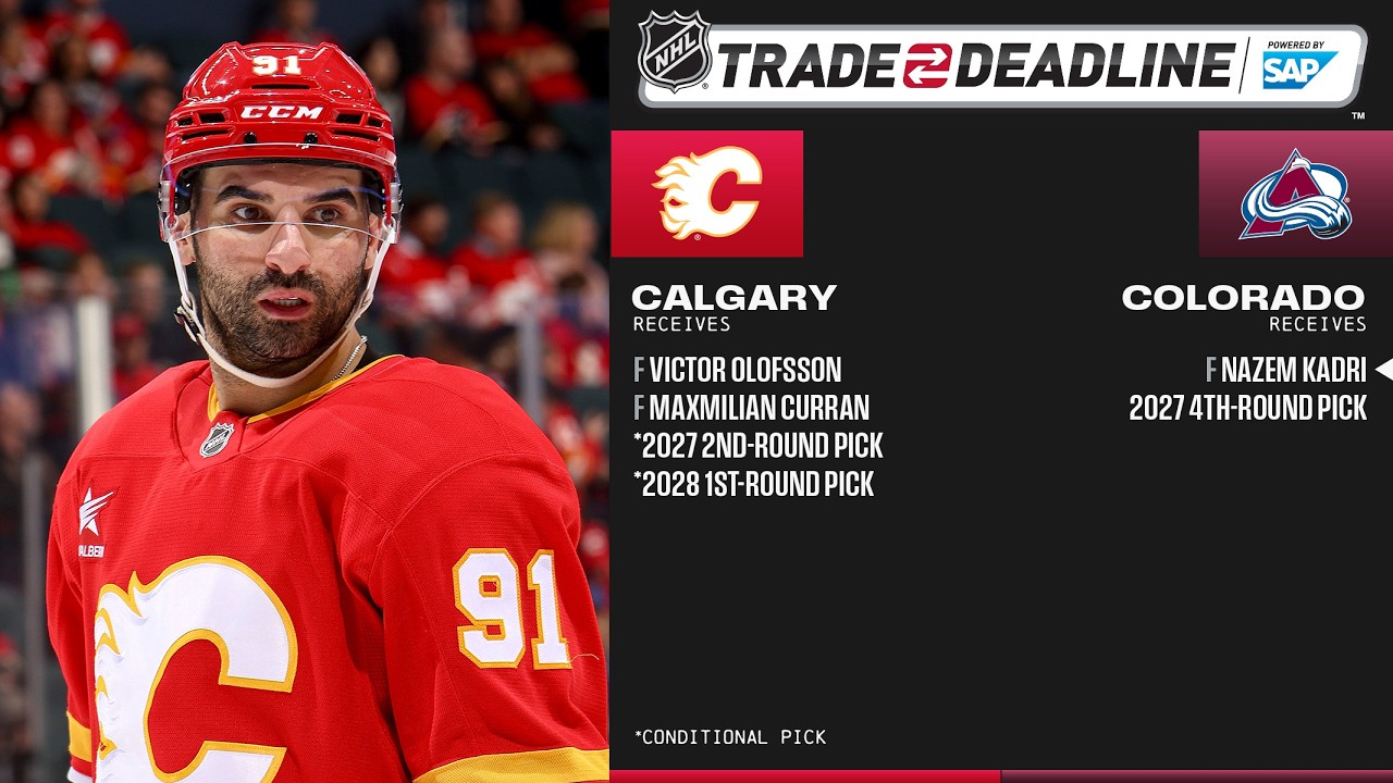 Nazem Kadri is once again a member of the @ColoradoAvalanche!