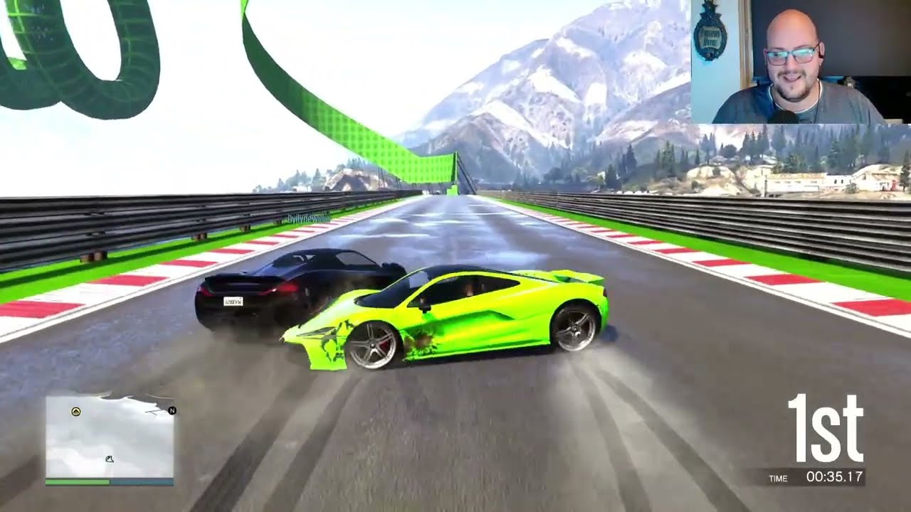 WIE HAALT ER EEN D.N.F. ? (GTA V Online Races)