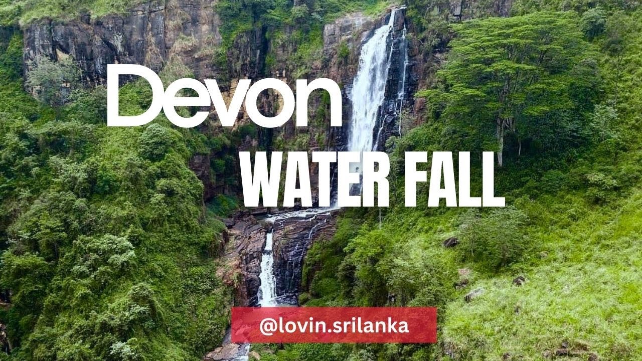 Devon Falls in Sri Lanka 🇱🇰
