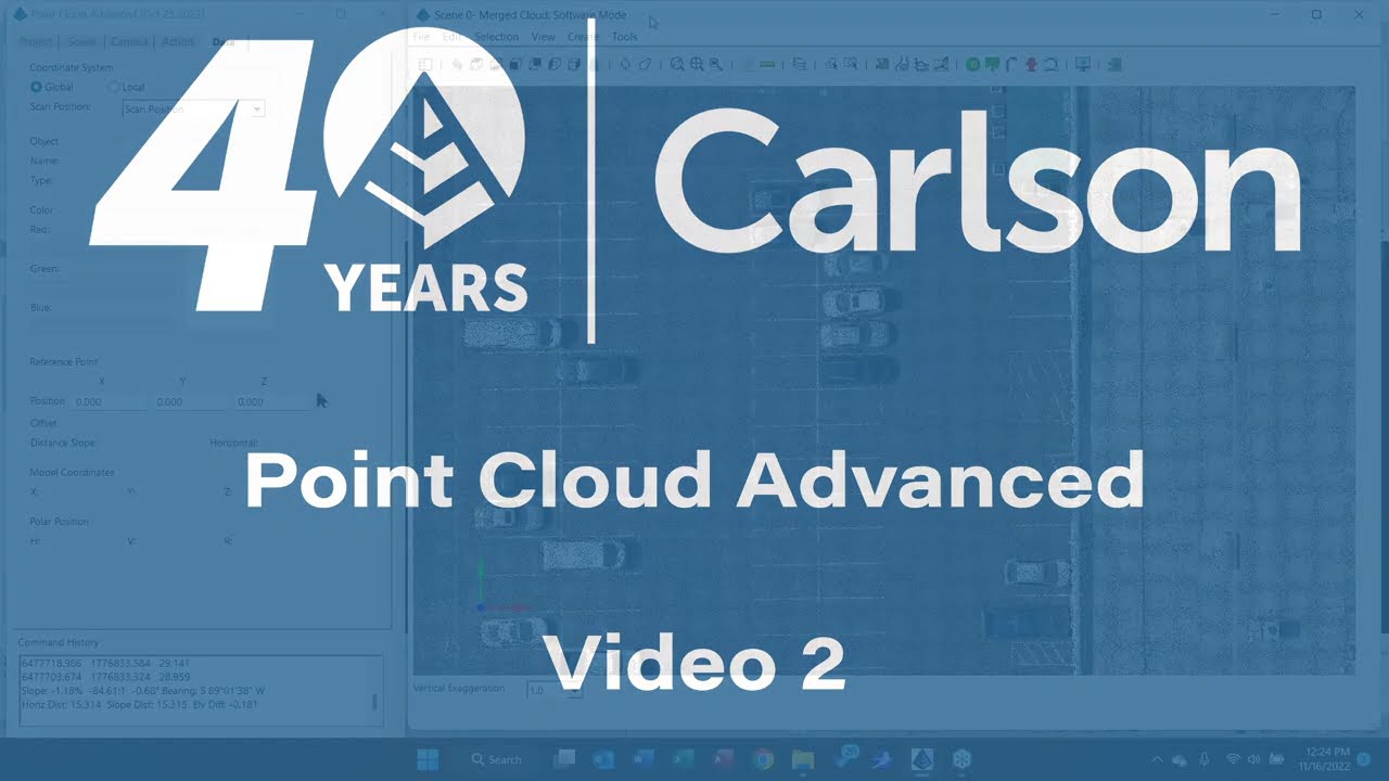 Carlson Point Cloud Advanced 2023 – Часть 2