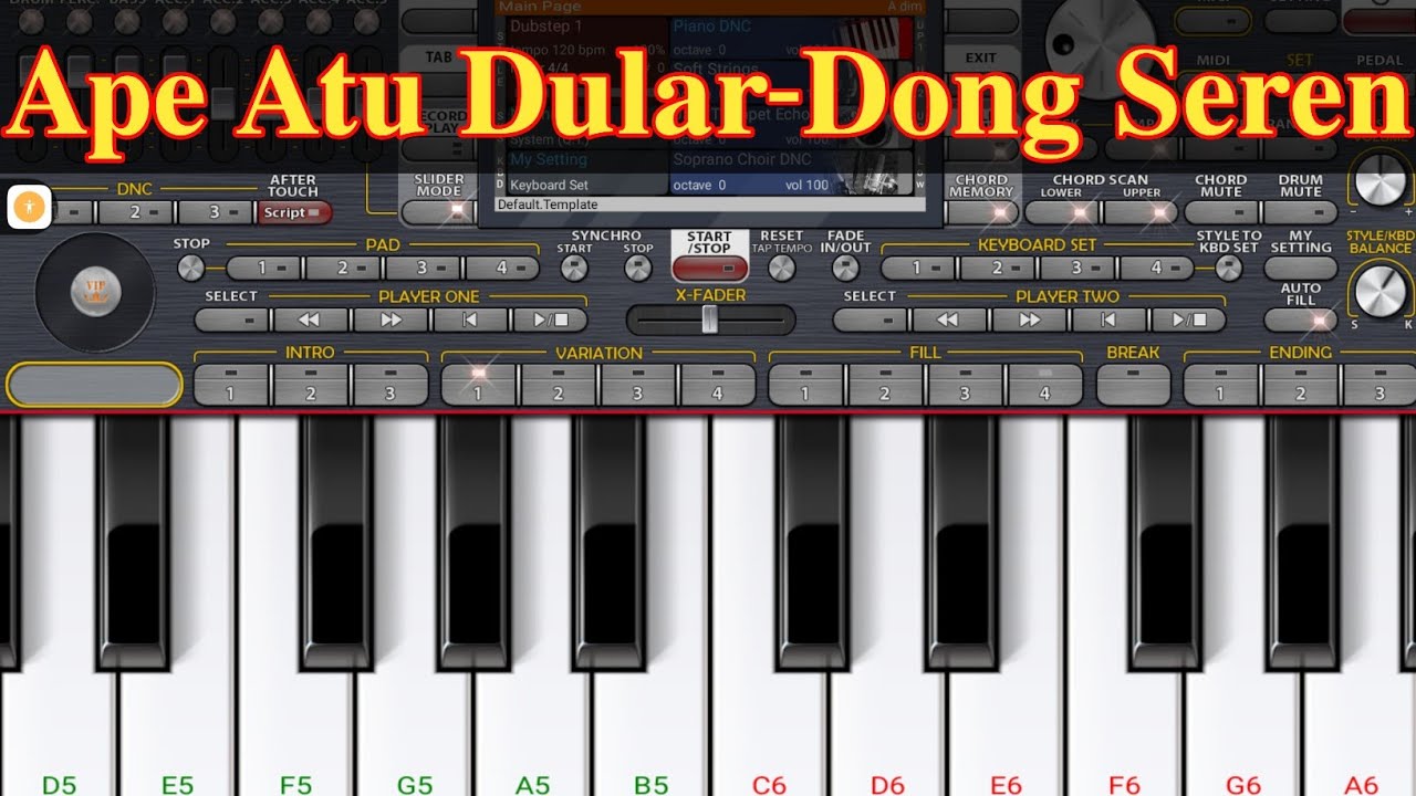 Ape Atu Dular Boge Te Dare Nari - Dong Seren - Piano Cover