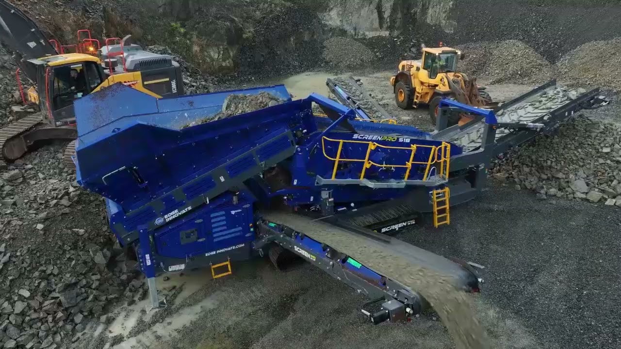 Conquer the Toughest of Feed Material with the Edge Screenpro S18