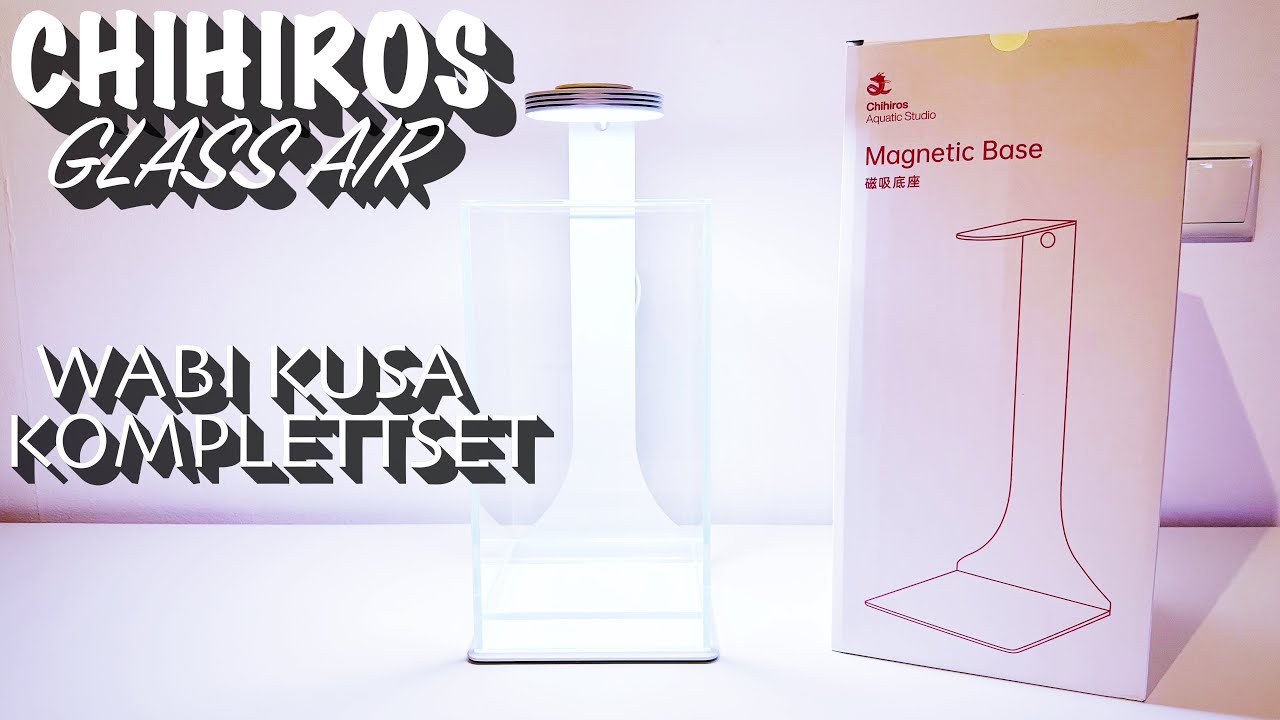 Chihiros Glass Air - Interessantes Wabi Kusa Komplettset