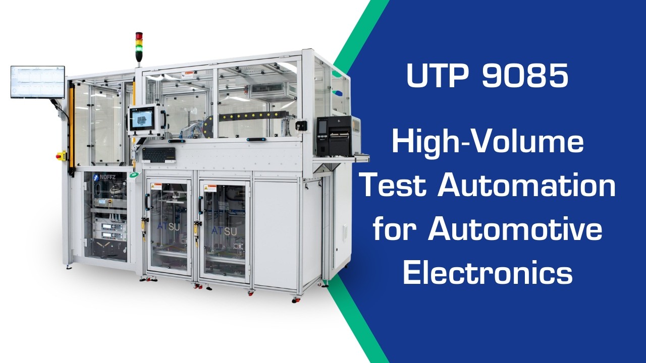UTP 9085: High‑Volume Test Automation for Automotive Electronics by Nidec Elesys Europe