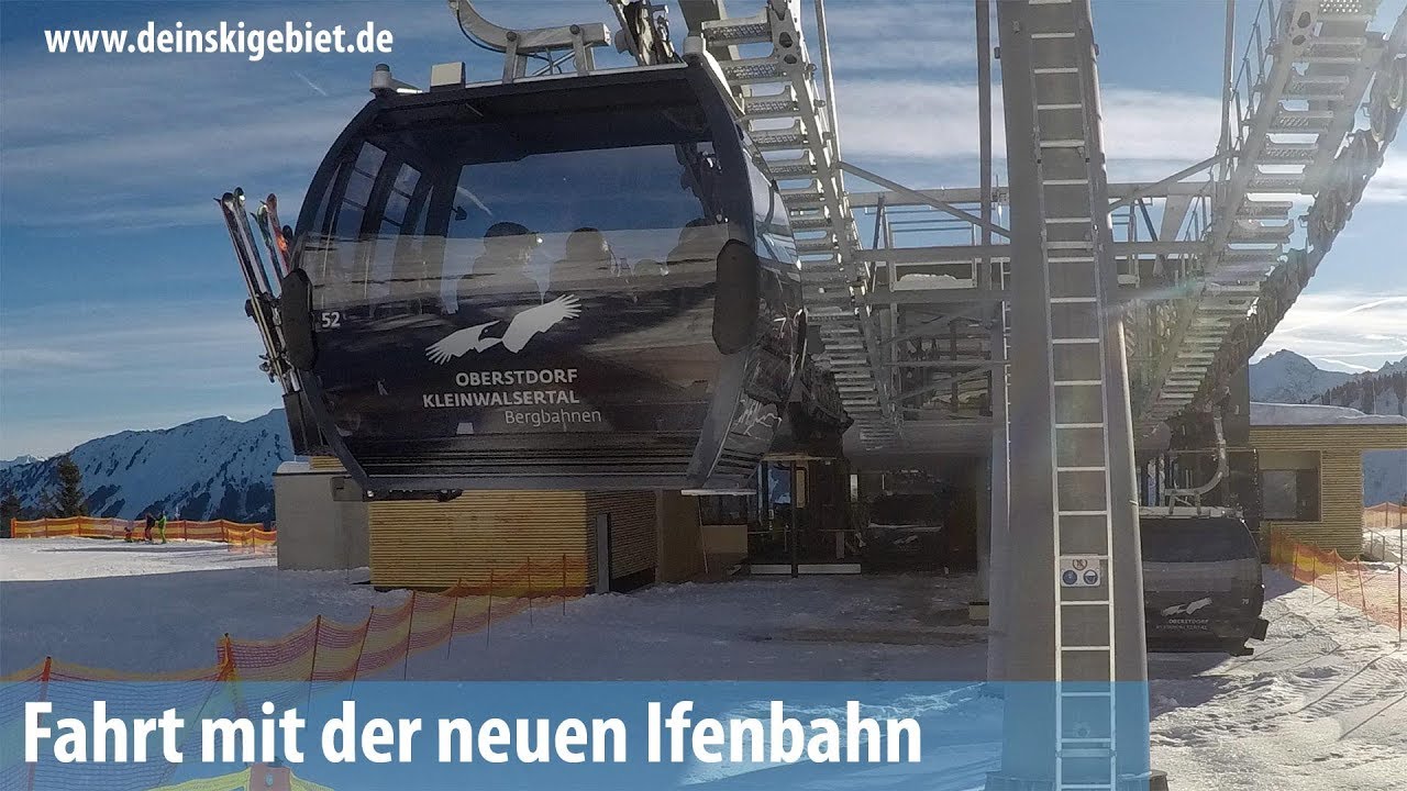 Neue Ifenbahn in der Skiregion Oberstdorf/Kleinwalsertal