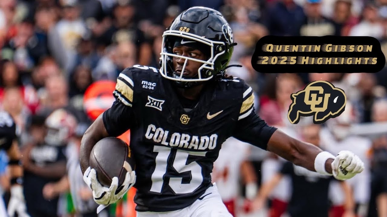Quentin Gibson 2025 Freshman Colorado Highlights