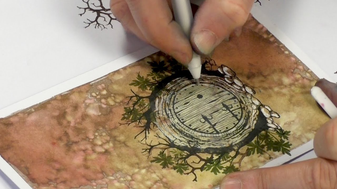 Hobbit Home - A Lavinia Stamps Tutorial