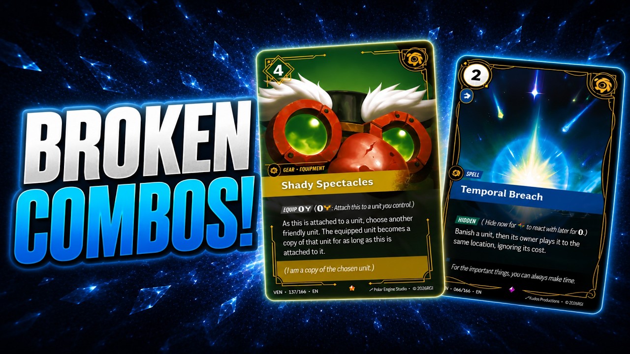 The MOST BROKEN Card Combos in Riftbound Vendetta!