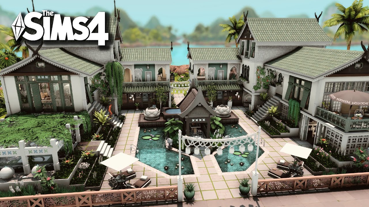 Zen View Apartments -For Rent - The Sims 4 Speed Build - No CC