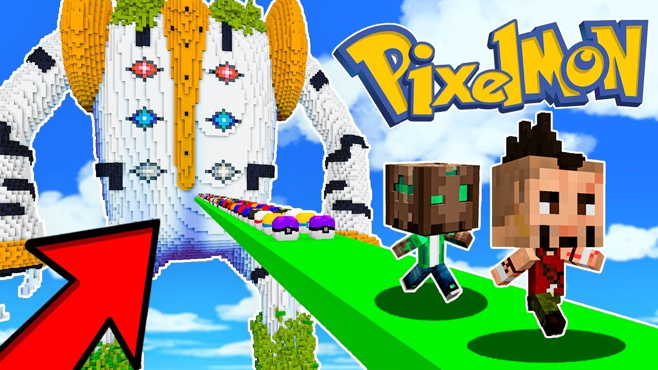 DESAFÍO DE LUCKY BLOCKS EN REGIGIGAS GIGANTE 😍 - TODOS LOS LUCKY BLOCK EN PIXELMON MINECRAFT MOD