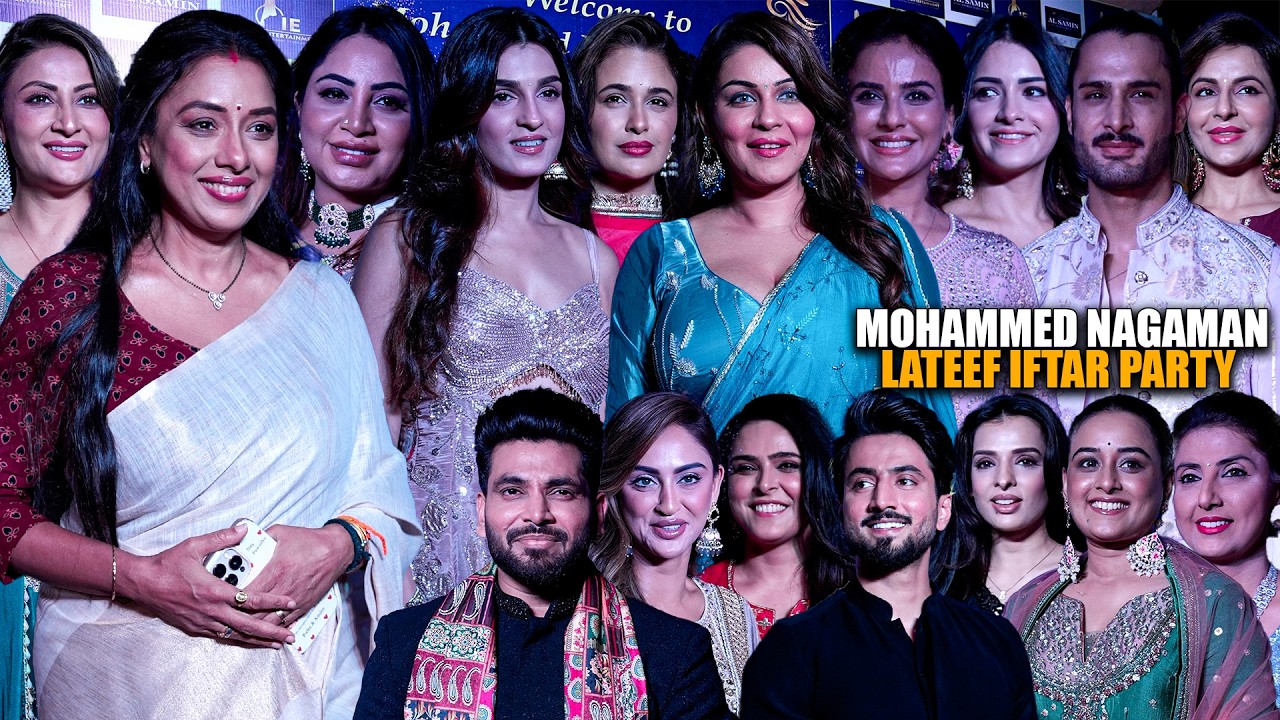 UNCUT - Yuvika, Yamini, Rupali Ganguly, Arshi Khan At Mohammed Nagaman Lateef Iftar Party