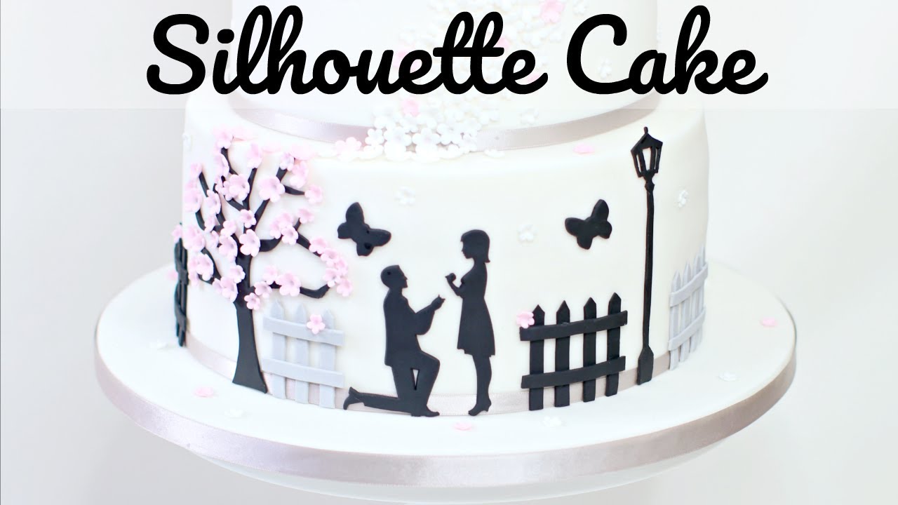 How To Make A Silhouette Cake
