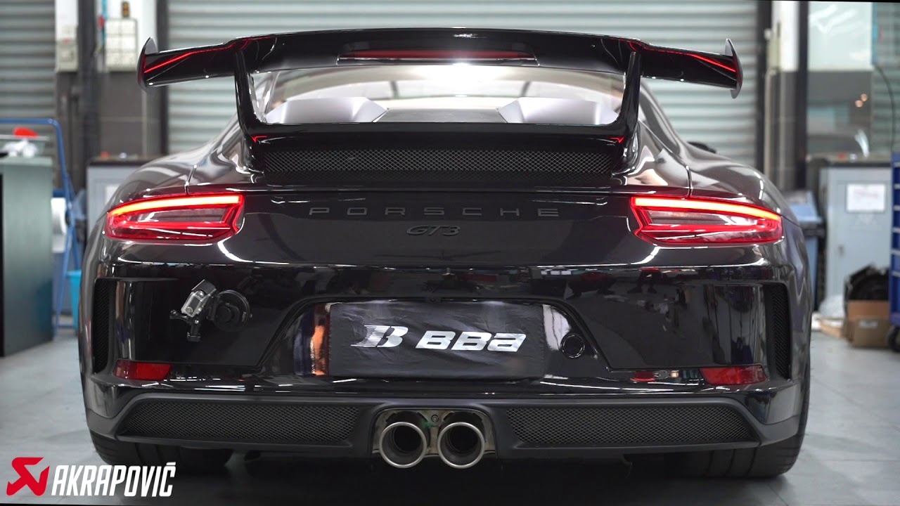 AKrapovic Exhaust Porsche 991.2 GT3