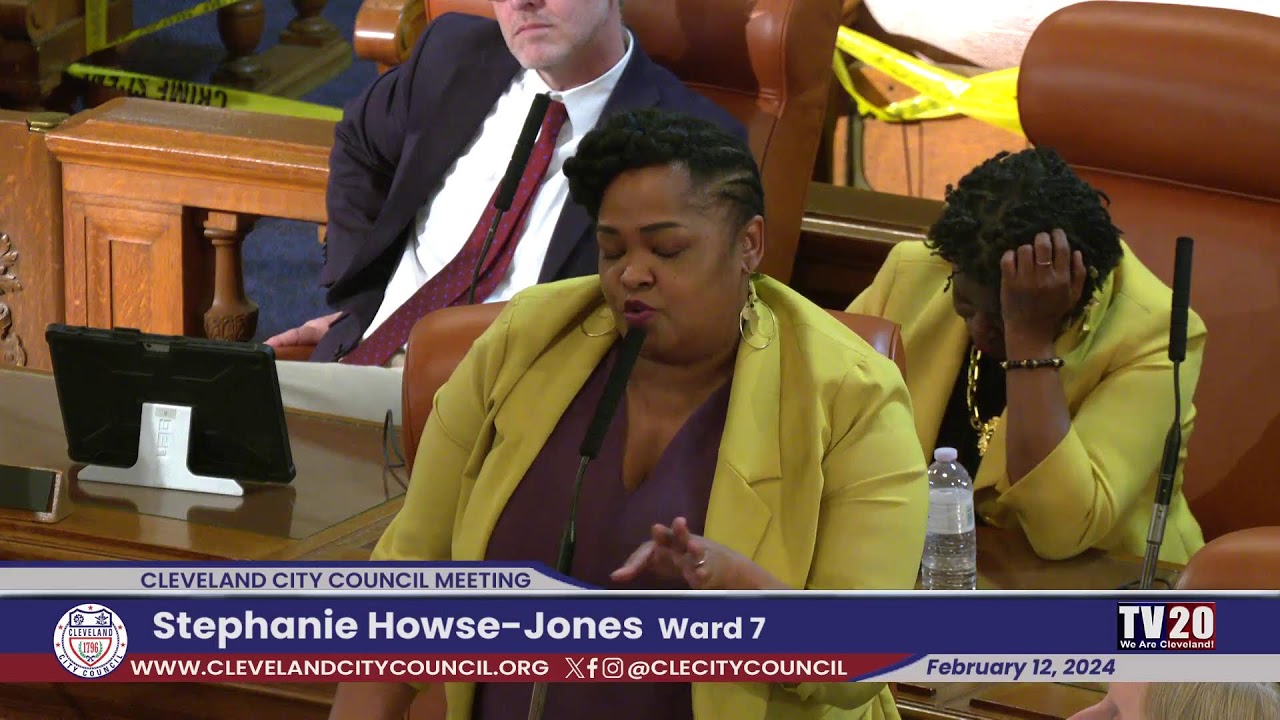Cleveland City Council Meeting, February 12, 2024