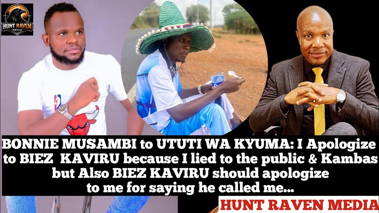 Bonnie Musambi to Ututi Wa Kyuma: I Apologize to Biez  Kaviru because I lied to the public & Kambas